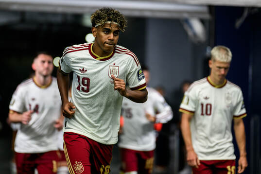 Lamine Yamal of Spain