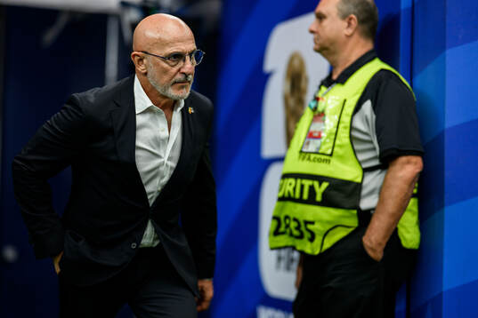 Head coach Luis De La Fuente Castillo of Spain