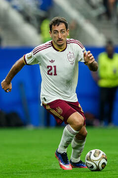 Mikel Oyarzabal of Spain