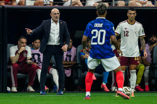 Head coach Luis De La Fuente Castillo of Spain