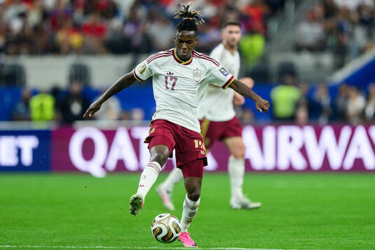 Nico Williams of Spain