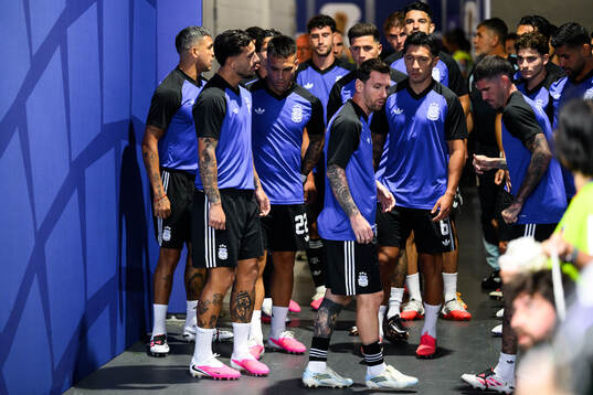 Lionel Messi of Argentina