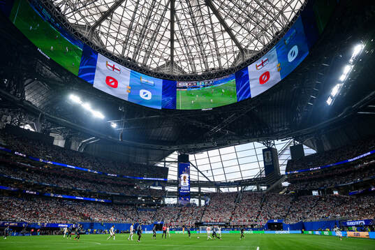 general view of Atlanta Stadium