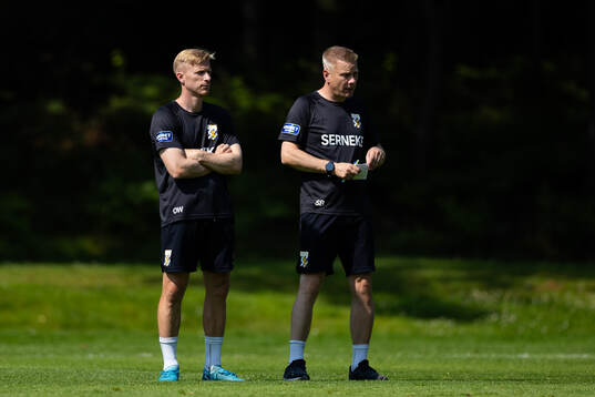 IFK Göteborgs assisterande tränare Oscar Wendt och