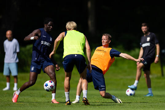 IFK Göteborgs Rockson Yeboah och Sam Larsson