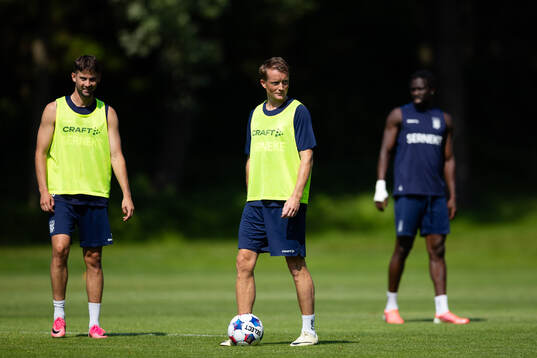 IFK Göteborgs Ramon Pascal Lundqvist, Sam Larsson och