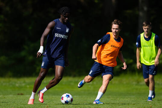 IFK Göteborgs Rockson Yeboah och Filip Ottosson