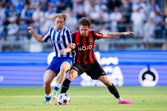 IFK Göteborgs Noah Tolf och Brommapojkarnas Rasmus Örqvist