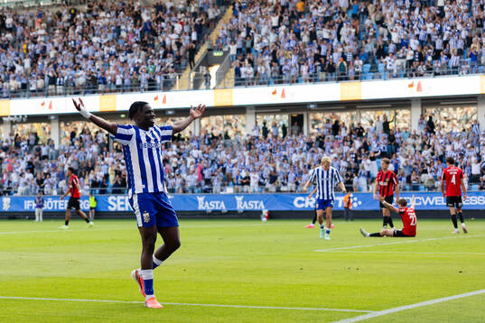 IFK Göteborgs Rockson Yeboah jublar