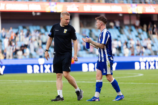 IFK Göteborgs tränare Stefan Billborn och Tobias Heintz
