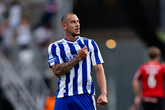 IFK Göteborgs Tiago Coimbra jublar