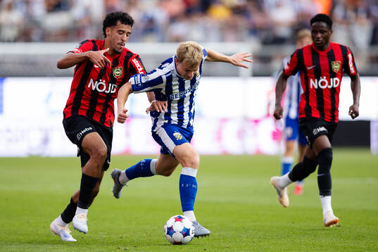 Brommapojkarnas Mohamed-Wael Derbali och IFK Göteborgs