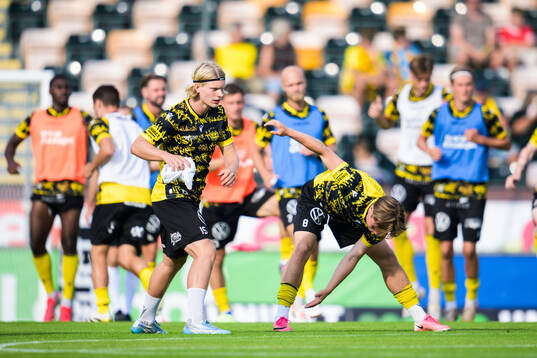 Mjällbys Bork Bang Kittilsen och Teo Helge