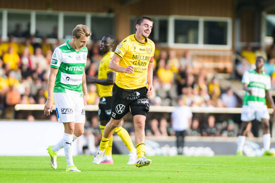 Västerås Herman Magnusson och Mjällbys Jesper Gustavsson
