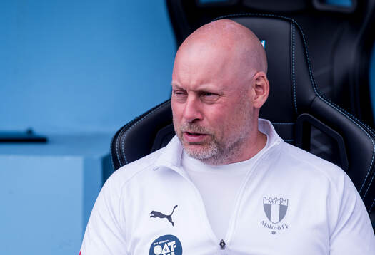 Malmö FFs tränare Jonas Valfridsson