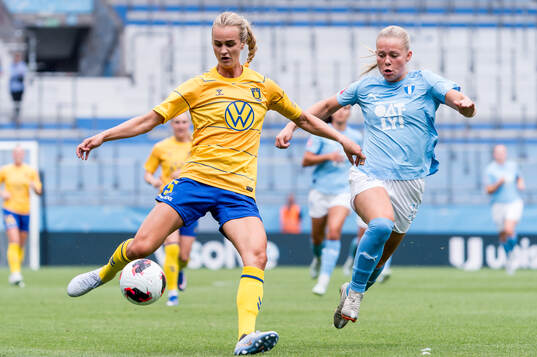 Brøndbys Emma Braut Brunes och Malmö FFs Älvali