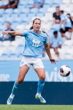 Malmö FFs Courtney Nevin