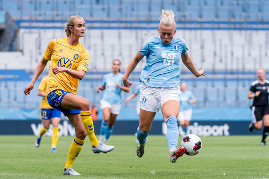 Brøndbys Emma Braut Brunes och Malmö FFs Älvali