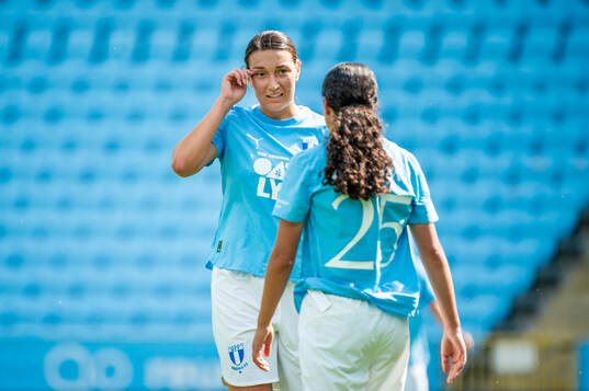 Malmö FFs Alexia Mitkovska deppar