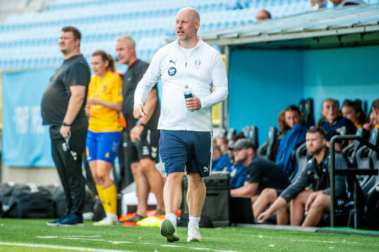 Malmö FFs tränare Jonas Valfridsson