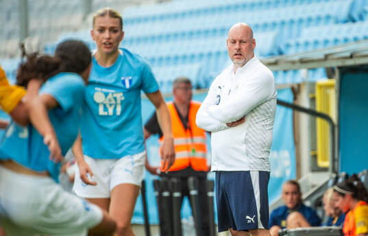 Malmö FFs tränare Jonas Valfridsson