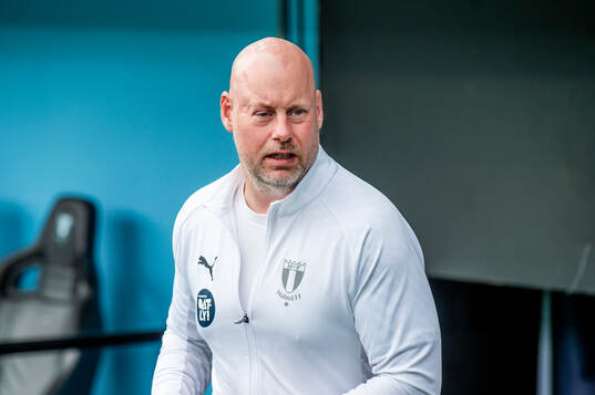 Malmö FFs tränare Jonas Valfridsson