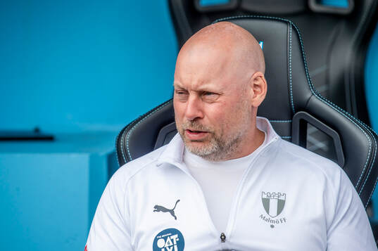 Malmö FFs tränare Jonas Valfridsson