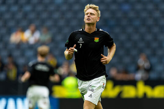 GAIS Joackim Fagerjord värmer upp