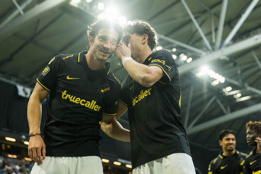 AIKs Hervé Matthys och Taha Ayari