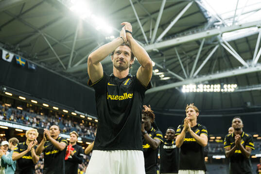 AIKs Hervé Matthys jublar