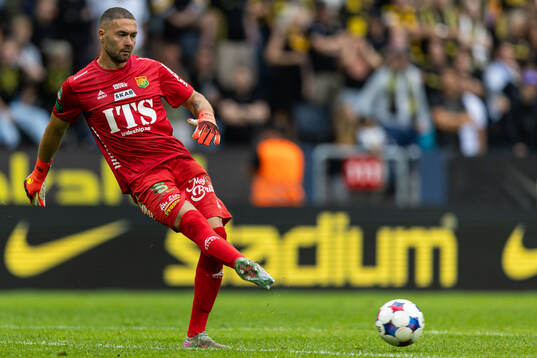 GAIS målvakt Mergim Krasniqi