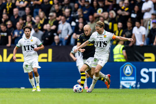 AIKs Amel Mujanic och GAIS August Wängberg