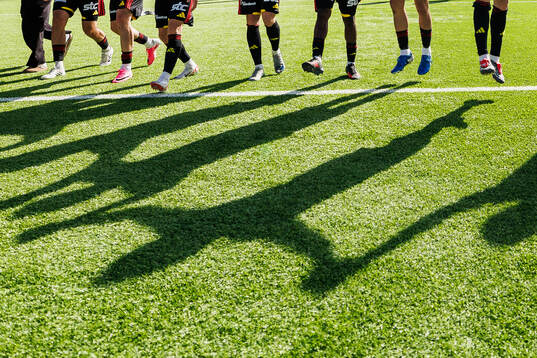 Östersunds spelare jublar