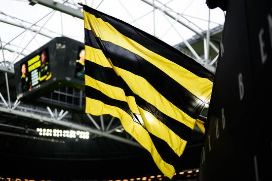 En AIK-flagga
