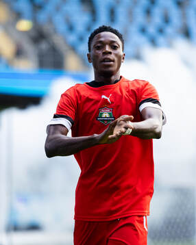 Accra Shooting Stars Daniel Opoku jublar