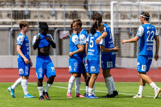 Oddevolds Oscar Iglicar Berntsson jublar