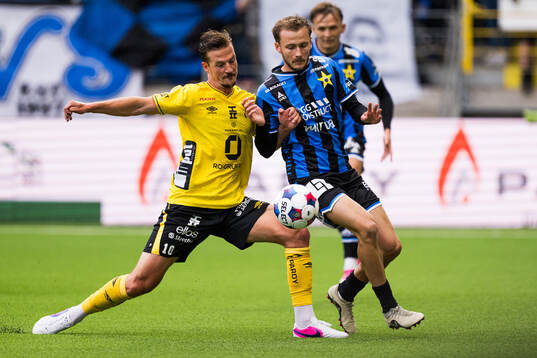 Elfsborgs Simon Olsson och Sirius Melker Heier