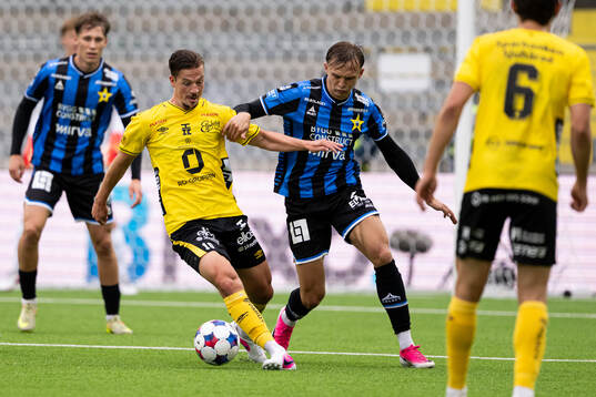 Elfsborgs Simon Olsson och Sirius Oscar Krusnell