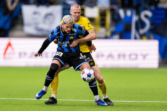 Sirius Robbie Ure och Elfsborgs Thomas Isherwood