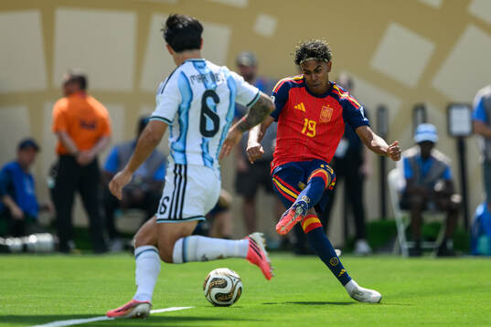 Lamine Yamal of Spain