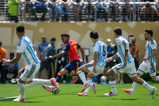 Lamine Yamal of Spain