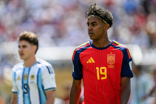 Lamine Yamal of Spain