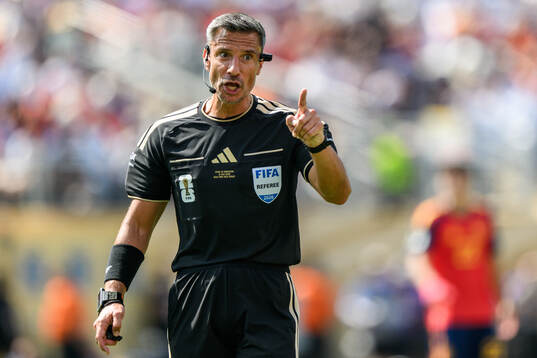 Referee Slavko Vincic