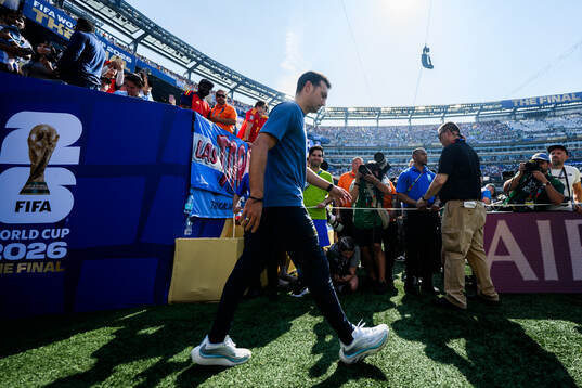 Head coach Lionel Sebastián Scaloni of Argentina