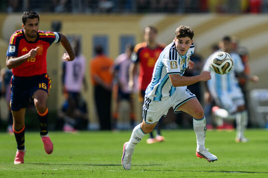 Julian Alvarez of Argentina