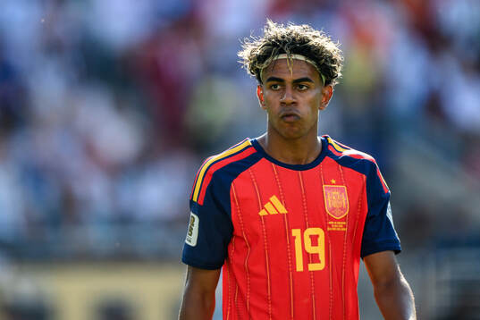 Lamine Yamal of Spain