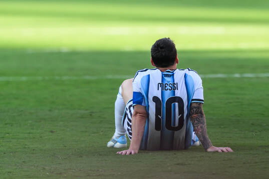 Lionel Messi of Argentina