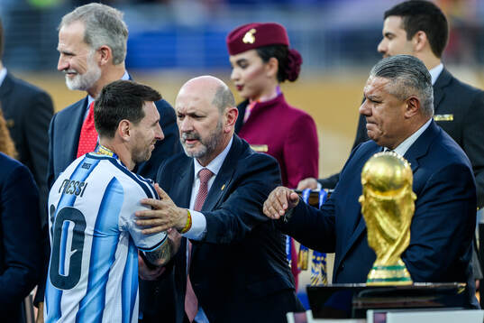 Lionel Messi of Argentina