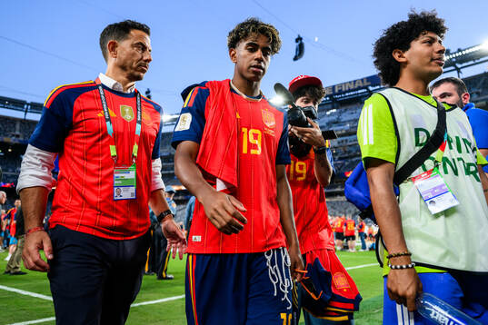 Lamine Yamal of Spain