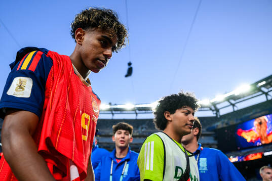 Lamine Yamal of Spain